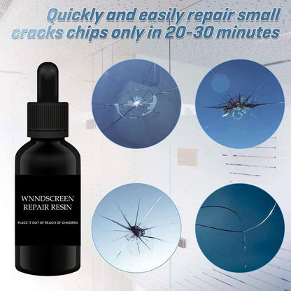 Windshield Repair Resin Kit – Fix Cracks, Chips & Scratches Instantly