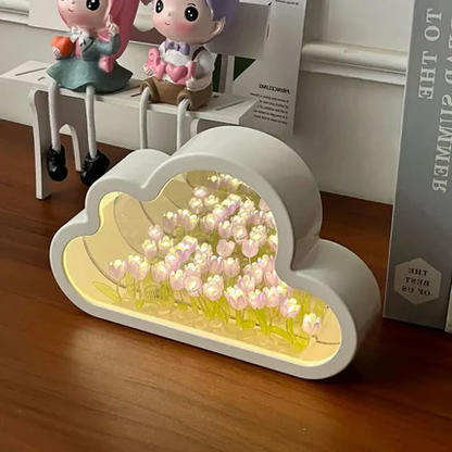 Cloud of Blooms — Floral Glow Night Lamp